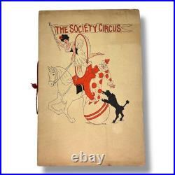 Antique 1915 Society Circus Program Rochester New York Public Health Fundraiser Antique 1915 Society Circus Program Rochester New York Public Health Fundraiser
