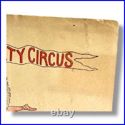 Antique 1915 Society Circus Program Rochester New York Public Health Fundraiser Antique 1915 Society Circus Program Rochester New York Public Health Fundraiser