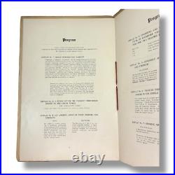Antique 1915 Society Circus Program Rochester New York Public Health Fundraiser Antique 1915 Society Circus Program Rochester New York Public Health Fundraiser