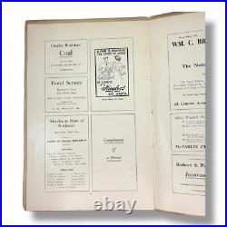 Antique 1915 Society Circus Program Rochester New York Public Health Fundraiser Antique 1915 Society Circus Program Rochester New York Public Health Fundraiser
