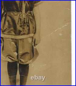 Antique 1920's LIONETTE Coney Island SIDESHOW Circus Act SOUVENIR PHOTO CARD