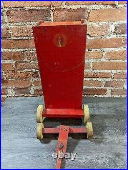 Antique 1930s THE TOY KRAFT CO. STUDIOS Sr. Circus Wagon with Animals Wooster OH