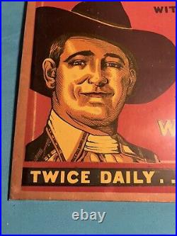 Antique 1939 Cole Bros. Circus Poster 14 X 22 Heavy Poster Board Material