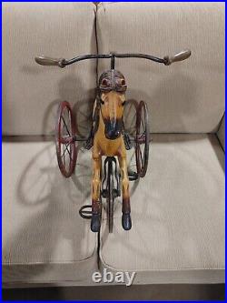 Antique 3-Wheeled Circus Horse Tricycle