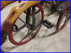 Antique 3-Wheeled Circus Horse Tricycle