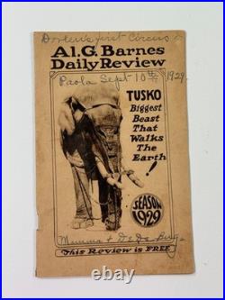 Antique Al Barnes Sells-Floto Lot (x17) photos circus carnival sideshow