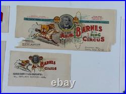 Antique Al Barnes Sells-Floto Lot (x17) photos circus carnival sideshow