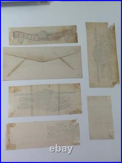 Antique Al Barnes Sells-Floto Lot (x17) photos circus carnival sideshow