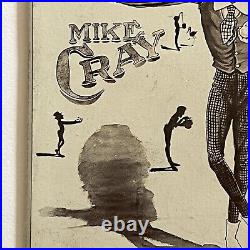 Antique Cabinet Card Photograph Mike Cray Clown Advertising By George Cooke