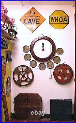 Antique Carnival Game Wheel of Chance Yacht Ship Theme Nautical Motif