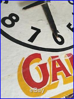 Antique Circus Carnival Sideshow Game Sign, Original Paint, Freak Show, Midway