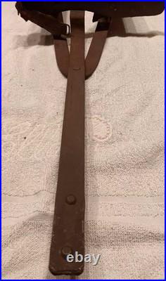 Antique Circus Clown Stilt Roller Skates Steel & Wood 19 Lift