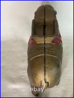 Antique Circus Elephant withSwinging Trunk Cast Iron Coin Bank