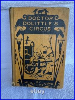 Antique Doctor Dolittle's Circus 1924 By Hugh Lofting Book