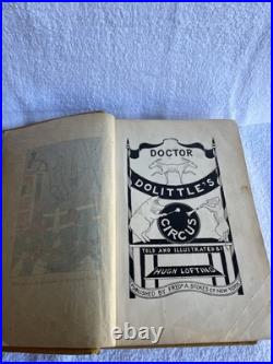 Antique Doctor Dolittle's Circus 1924 By Hugh Lofting Book