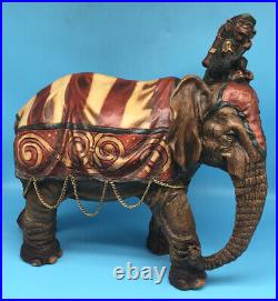 Antique Elephant Monkey Barnum & Bailey Circus ONLY for Wagon READ DESCRIPTION