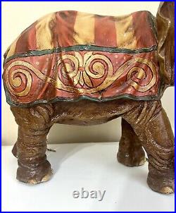 Antique Elephant Monkey Barnum & Bailey Circus ONLY for Wagon READ DESCRIPTION