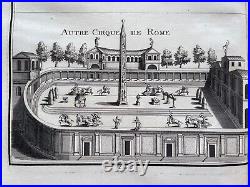 Antique Engraving After Laurus (lauro) Roman Circus