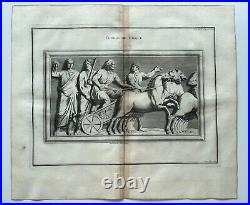 Antique Engraving Roman Circus