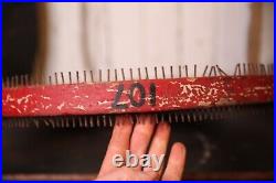 Antique Gambling Roulette Wheel Casino Game Wood Carnival Sign Vintage circus