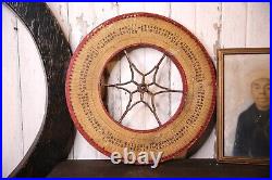 Antique Gambling Wheel vintage carnival game board casino roulette circus 1930s