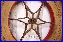 Antique Gambling Wheel vintage carnival game board casino roulette circus 1930s