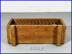 Antique German Celluloid Zoo Circus Animals Wood & Wire Cage Leopards Bear