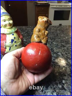 Antique German TOYS Paper Mache TOY Circus Clown Bear Roly Poly GERMANY RARE LOT Antique German TOYS Paper Mache TOY Circus Clown Bear Roly Poly GERMANY RARE LOT