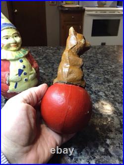 Antique German TOYS Paper Mache TOY Circus Clown Bear Roly Poly GERMANY RARE LOT Antique German TOYS Paper Mache TOY Circus Clown Bear Roly Poly GERMANY RARE LOT