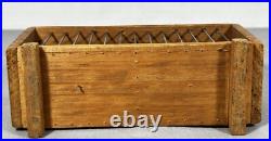 Antique German Zoo Circus Celluloid Animals Wood & Wire Cage Lion Antelope