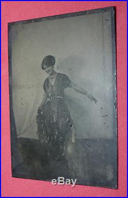 Antique Halloween Costume Circus Lady Woman Gypsy Fortune Teller Freak Show