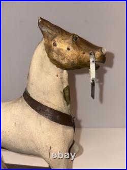 Antique Hand Painted & Carved Wood Folk Art Horse Figure Circus Carousel 11 1/2 Antique Hand Painted & Carved Wood Folk Art Horse Figure Circus Carousel 11 1/2