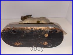 Antique Hand Painted & Carved Wood Folk Art Horse Figure Circus Carousel 11 1/2 Antique Hand Painted & Carved Wood Folk Art Horse Figure Circus Carousel 11 1/2