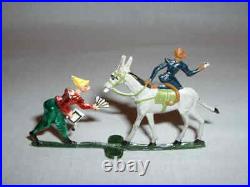Antique Hans Heinrichsen German Flat Lead Toy Circus Figures