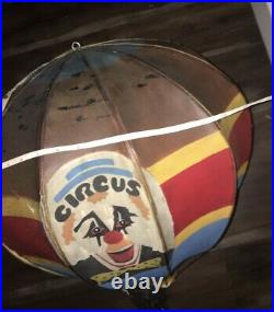 Antique Large Vinyl Circus Balloon 1911 Extreme Rare