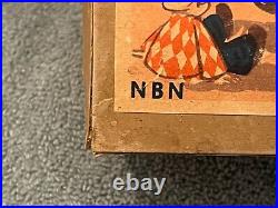 Antique Nbn Circus Elephant German Tin Litho Toy Wind-up Made In The Us Zone