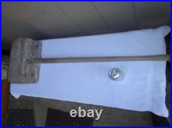 Antique Original 40 Large Wood Carnival Hammer Circus Sign Advertising! #l 161