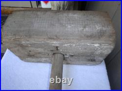 Antique Original 40 Large Wood Carnival Hammer Circus Sign Advertising! #l 161