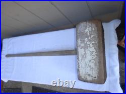 Antique Original 40 Large Wood Carnival Hammer Circus Sign Advertising! #l 161