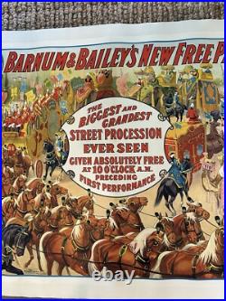 Antique Original Barnum & Bailey's New Free Parade 1915