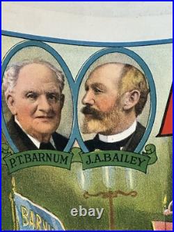 Antique Original Barnum & Bailey's New Free Parade 1915