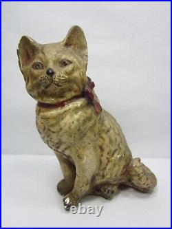 Antique Plaster Carnival Prize Cat Bank