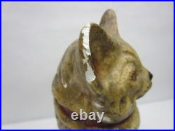 Antique Plaster Carnival Prize Cat Bank