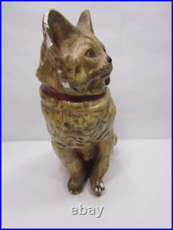 Antique Plaster Carnival Prize Cat Bank