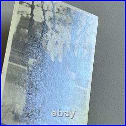 Antique RPPC Real Photograph Postcard Circus Adorable Dog Canon Odd San Diego CA