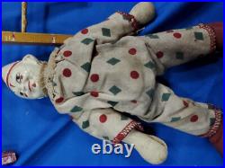 Antique Schoenhut Circus And More 7 Figures And 5 Ladders Early 1920s Toy
