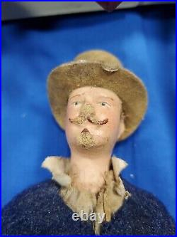 Antique Schoenhut Circus And More 7 Figures And 5 Ladders Early 1920s Toy