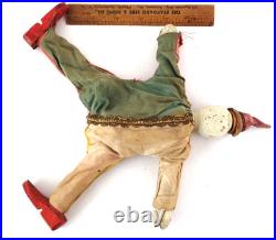 Antique Schoenhut Circus Clown from Humpty Dumpty Circus Toy Set Pink/Yellow