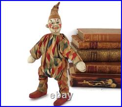 Antique Schoenhut Circus Clown from Humpty Dumpty Circus Toy Set with2 pc Face