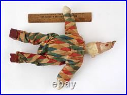 Antique Schoenhut Circus Clown from Humpty Dumpty Circus Toy Set with2 pc Face